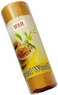 Vedik Indian TOP Quality CHANDAN Pure malyagiri mysore Sandalwood Lab Tested Stick (70-80 Grams) One Piece wood,PURE CHANDAN