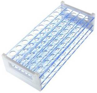 HOMEOTRADE HT BLUE COLOR 3 TIER 16MM TEST TUBE RACK Plastic Test Tube Rack