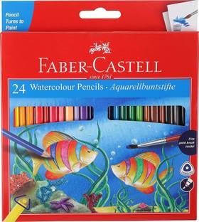FABER-CASTELL Colour Pencils triangular Shaped Color Pencils