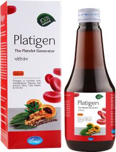 Leeford Platigen Platelet Generator Syrup 200ml Pack of 3