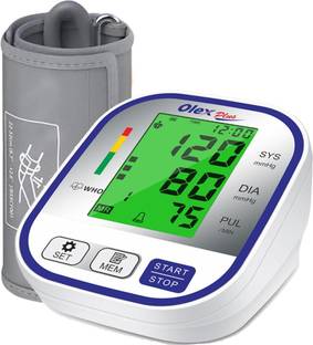 OLEX Plus Digital BP Monitor with Tricolor Backlit display, Carry Bag and USB Bp Monitor