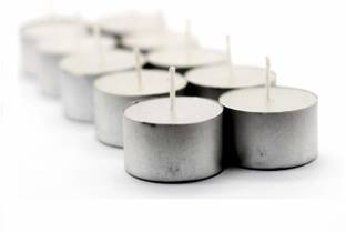 BIndian Tea Light Candle Multicolor (Pack of 100PCS ,6gm) Candle Candle