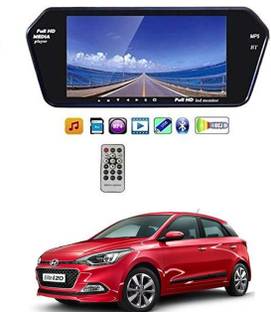AYW elite i20 7 Inch LED Car Rearview Monitor Mirror with Touch Button Univarsal For All Cars Black LED