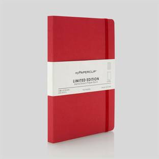 myPAPERCLIP Limited edition A5 A5 Notebook Checked 192 Pages