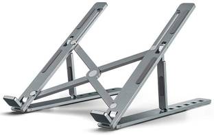 Simo 01 Aluminium Desk Stand Rotatable Laptop Stand with Adjustable Height Compatible with Universal Laptops
