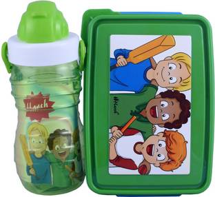 Harsh BATSMAN-GREEN 1 Containers Lunch Box