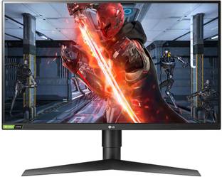 LG UltraGear 68.58 cm (27 inch) WQHD LED Backlit IPS Panel with HDMI & DP Ports, Height Adjustable Stand, HDR 10, Black Stabilizer, Nano IPS, 3-Sided Virtually Borderless Gaming Monitor (27GL850)