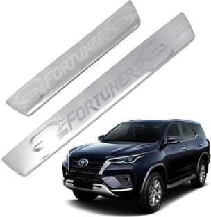 Galio Car Footsteps/Sill Guard Stainless Steel Scuff Plate for Fortuner- Door Sill Plate