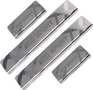 Galio Car Footsteps/Sill Guard Stainless Steel Scuff Plate for Ecosport- Door Sill Plate