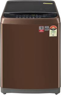 LG 8 kg with Inverter Fully Automatic Top Load Washing Machine Brown