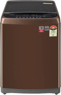 LG 8 kg with Inverter Fully Automatic Top Load Washing Machine Brown