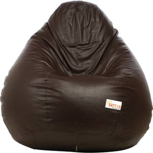 Sattva XXXL Classic Teardrop Bean Bag  With Bean Filling
