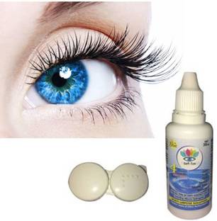 Diamond Eye dark blue zero power