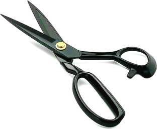 zm store HIGH CARBON TAIORING SCISSOR 10''INCH Scissors (Set of 1, Black) Scissors
