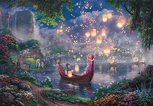 HASTHIP 40 * 50cm 5D Diamond Painting by Number Kit Canvas 15 inch x 19 inch Painting
