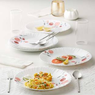 Larah by Borosil Dahlia Dinner Plate