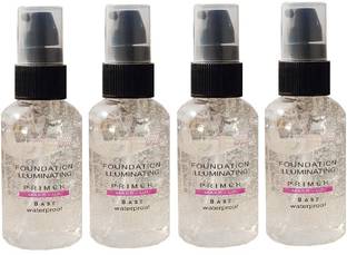 ADJD PROFESSIONAL OIL CONTROL & WATER PROOF GEL BASE FACE PRIMER PACK OF 4 Primer  - 120 ml