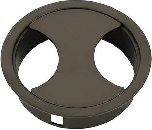 Nixnine Cable Manager Cable Hole Cover Grommet, Table Desk Grommet 2.5 Inch, Graphite Antiqu Desk Cord Cable Hole Cover Grommet, Computer Wire Cable Organiser Manager, (Graphite Antiqu) (2.5Inch) Pack of 1 Cable Protector