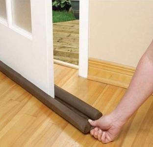 vulternic Sound-Proof Reduce Noise Energy Saving Weather Stripping Under Door Twin Draft Stopper 39 Inch Pack Of 3 Door Bottom Sealing Strip Guard for Home | Door Stoppers | Door Seal | Door Closers Door Mounted Door Stopper