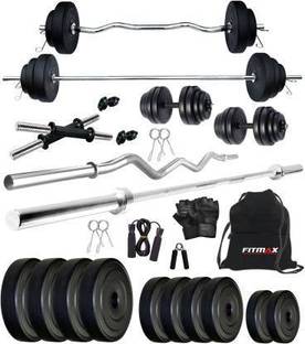 FITMAX 30 kg 30 KG PVC COMBO 2-SL Home Gym Combo