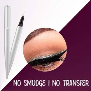 tanvi27 Long Lasting Colorful Liquid Metallic Glitter Sparkling Liquid Eyeliner Eyeliner Eye Shadow Pen 2.1 g