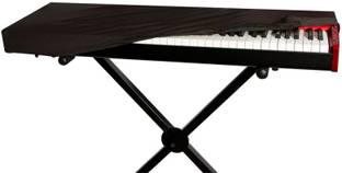 Rhythm Pro Pro Premium-Quality Velvet Dust Cover Red For Roland Keyboards all models Keyboard Bag