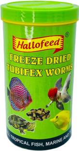 Hallofeed Freeze Dried Tubifex Worms 0.1 kg Dry Adult Fish Food