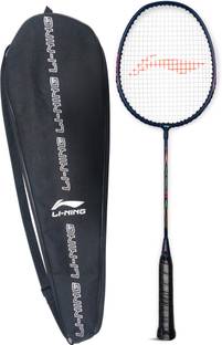 LI-NING Mega Power 8 Strung Badminton Racquet (Pack of: 1, 95 g) Blue Strung Badminton Racquet