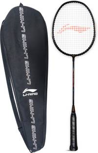LI-NING Mega Power 9 Strung Badminton Racquet (Pack of: 1, 95 g) White, Black Strung Badminton Racquet