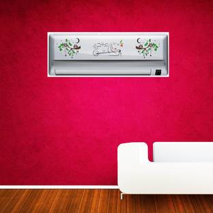 Kota home Decoration 25 cm Air Conditioner Sticker pubg language Sticker Ac Stickers AC Sticker and Wall Sticker Self Adhesive Sticker