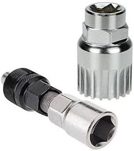 ZIGLY Bicycle Bottom Bracket Remover Tool,Standard 20-Tooth Cycling Bike Crank Extractor Bottom Bracket Removal Remover Tool