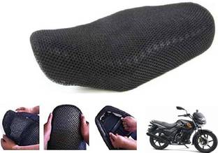 Shopland SEAT-COVER-NET-106SL Single Bike Seat Cover For TVS Flame