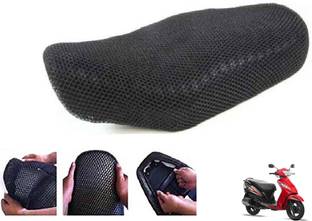 Shopland SEAT-COVER-NET-275SL एकल बाइक सीट कवर TVS Wego  के लिए