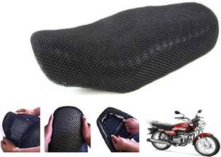 Shopland SEAT-COVER-NET-135SL Single Bike Seat Cover For Hero HF Dawn