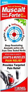 AIMIL Muscalt Forte Oil Non-Stick Joint Pain Relief Ayurvedic Oil (Pack of 1)