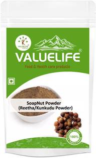 Value Life SoapNut Powder(Reetha / Kunkudu Powder) (250g)