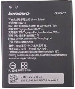 LIFON Mobile Battery For  Lenovo K3 K30-W K30-T A6000 A3860 A3580 A3900 A6010 A6010 Plus
