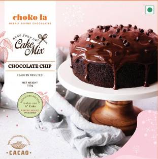 Choko La MYO Choco Chip Cake Instant Homemade Cake Mix Baking Chocochip Cake Readymade 315 g