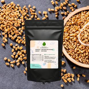 Village Organica Methi Dana | Whole Fenugreek Seeds | Fresh & Natural Dried Fenugreek Seeds ( Pack of 1)