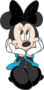 kota creations 61 cm mickey mouse Self Adhesive Sticker