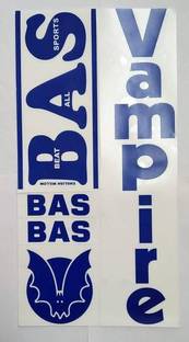 BAS DC VAMPIRE CRICKET BAT STICKER Bat Sticker