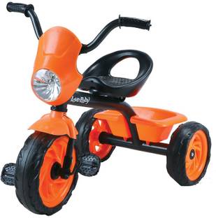 JoyRide Three Wheels Pedal Buggy,Kids Trikes with Front and Rear Basket,Baby Walker Push Bike for Boys Girls,Suitable for Kids Over 18 Months-5 Years Old 530$orng Tricycle