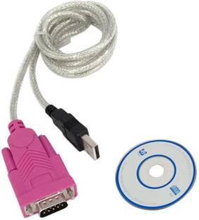 LipiWorld USB to RS232 Cable-1.5 Meter USB Adapter