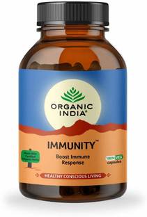 ORGANIC INDIA Immunity Capsules - 180 count