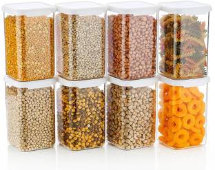 Flipkart SmartBuy Kitchen Containers Set Air Tight Plastic Storage Container Combo Boxes Dabba For Groceries  - 1100 ml प्लास्टिक ग्रोसरी कंटेनर