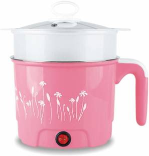 NIMYANK 1.5 Liter Mini Electric Multi Function Cooking Cooker Pot Rice Cooker, Egg Roll Maker, Travel Cooker, Slow Cooker, Deep Fryer, Egg Cooker, Egg Boiler