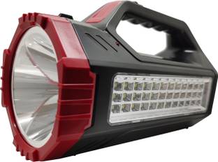 shoptric 280 Watt High Power Jumbo LED Torch Light For 2000 Meter Long Range Laser With 36 Big SMD As Side Light Fore Extra Brightness & Dual Mode: 1St for 2000 meter long Range light & 2nd For Side Light Use as Home Outdoor Picnic Hiking Industrial & Agriculture Purpose Torch
