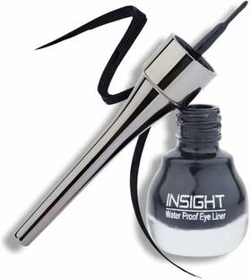 Insight 24Hrs Waterproof & Smudge proof Liquid Eyeliner (Pack Of 2) 5 ml