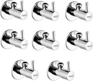 ORIENTOLUXURY Stainless Steel Turbo Angle wall - Pack of 8 Angle Cock Faucet