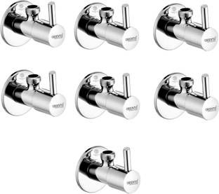 ORIENTOLUXURY Stainless Steel Turbo Angle wall - Pack of 7 Angle Cock Faucet